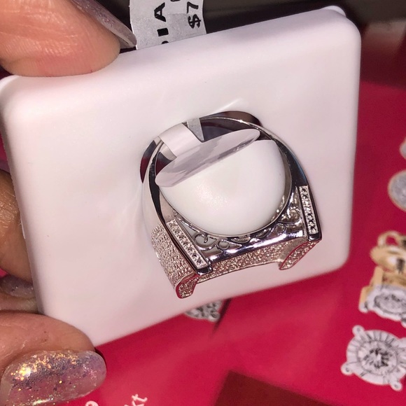 Custom made REAL DIAMOND Men Ring NOT FAKE NOT CZ! - Picture 9 of 10